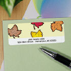 Falling Leaves Address Labels